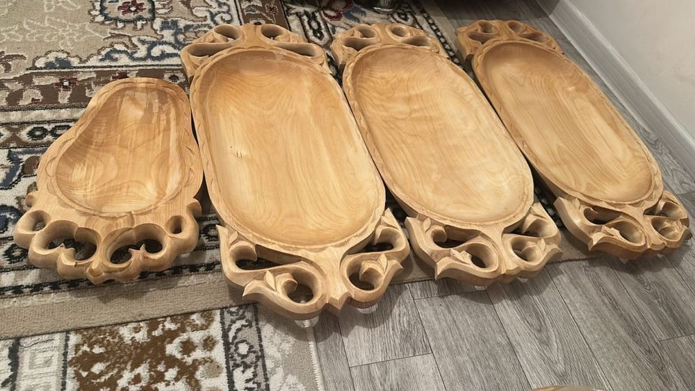 Таза ағаштан жасалған Астау