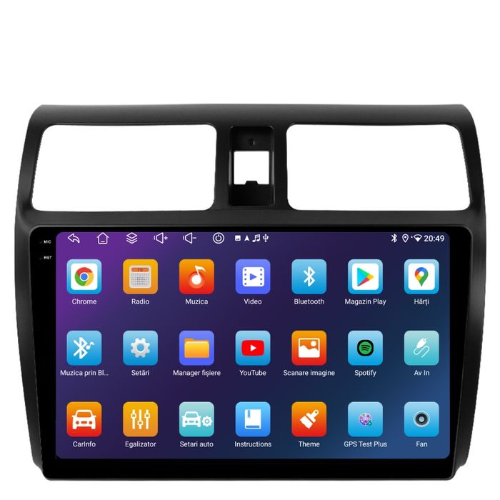 Navigatie Android Suzuki Swift Carplay Android Auto + Camera