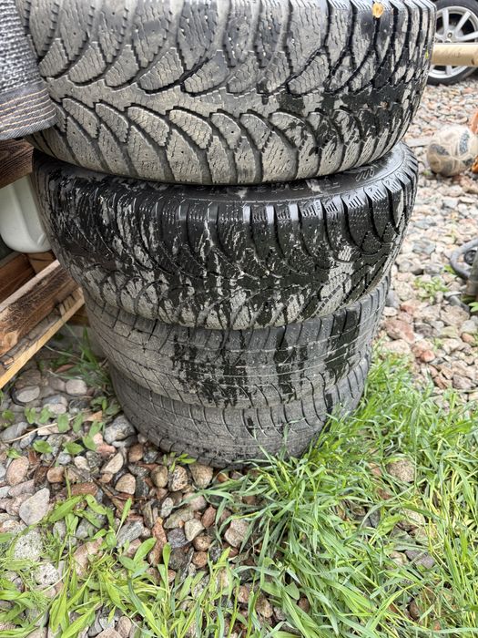 Продам R14 диски с зимней резиной