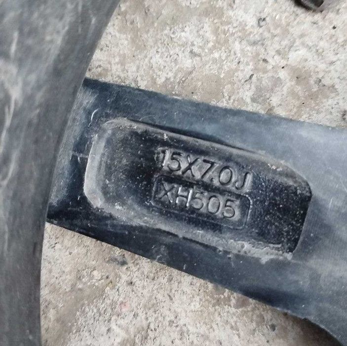 Диски R15. Ширина 7.0 Резина 195/60