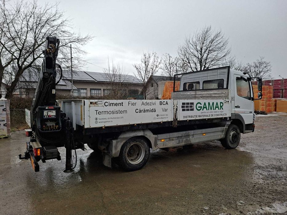 Atego cu macara HIAB