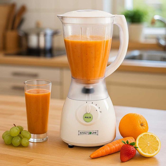 Блендер с приставка за мелница Royalty Line SM-400P.2