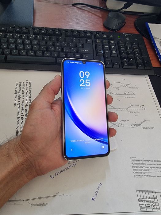 Samsung A34 5G 8/256gb ideal ochilmagan usta kurmagan aybi yuq tozza