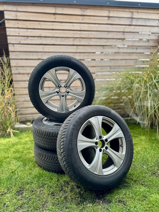Set jante originale mercedes GLC CU ANVELOPE IARNA 235/60/18 ca noi