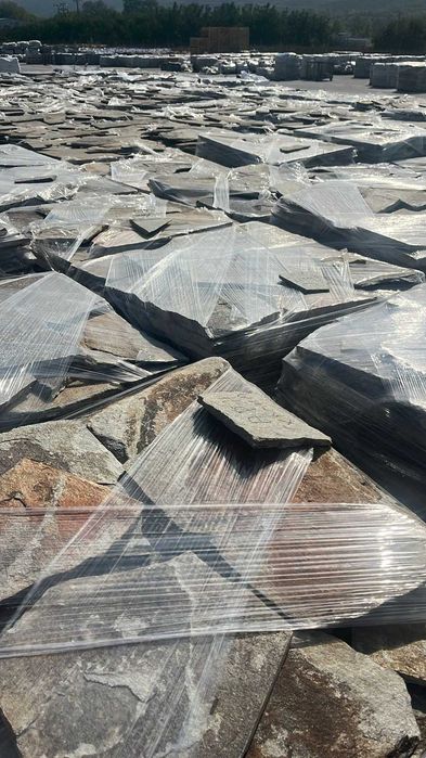 Piatra naturala/piatra de rau/ardezie Poligonala Oros grosime 1-3,5 cm