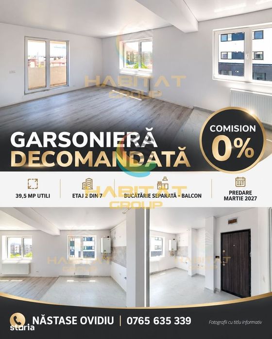 Garsonieră Poștalionului Comision 0%
