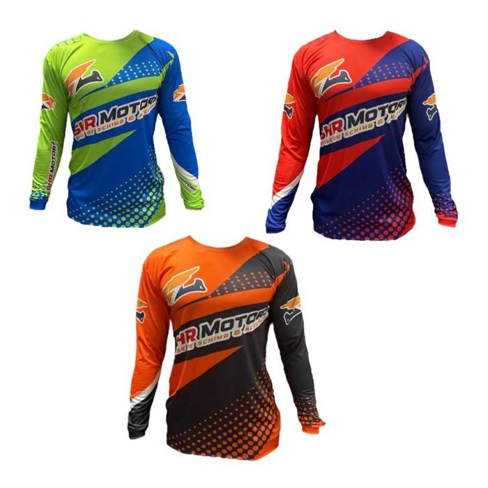 Tricou motocross/enduro SHR Motors personalizabil