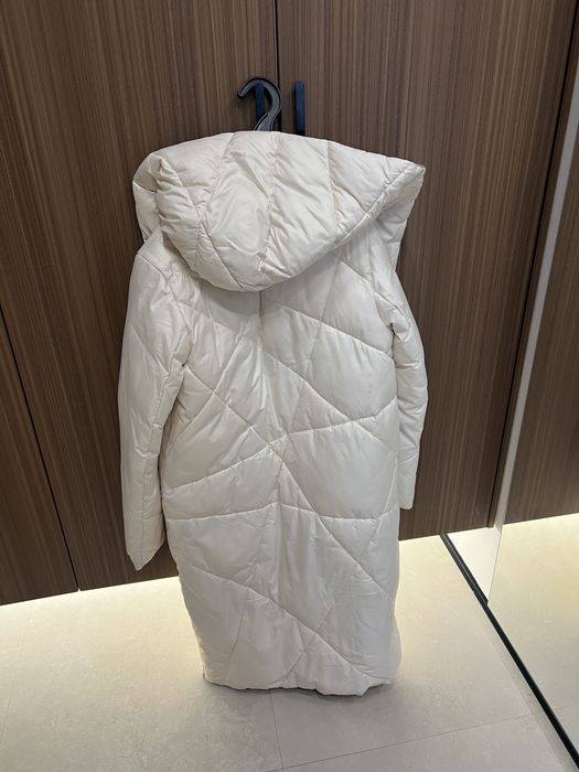 Зимний пуховик длинный