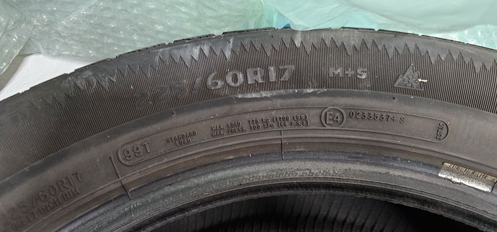 anvelope 225/60/17 iarna