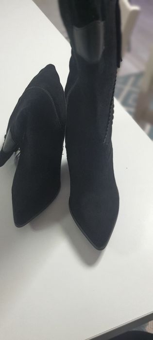 Cizme ciocate marimea 37