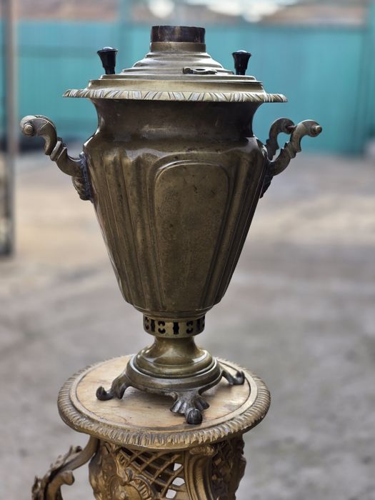 Самовар на дровах .