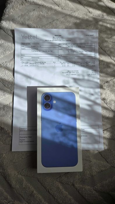 Iphone 16 plus 256gb Чисто Нов