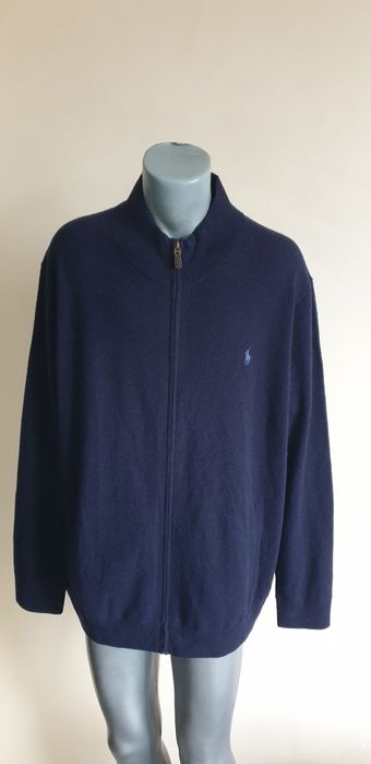 POLO Ralph Lauren Cardigan Merino Knitted Full Zip  2XL НОВО! ОРИГИНАЛ