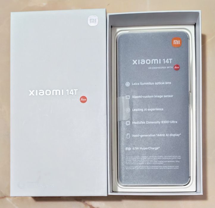 XIAOMI 14T 5G Titan Gray 12/256 GB nou la cutie !