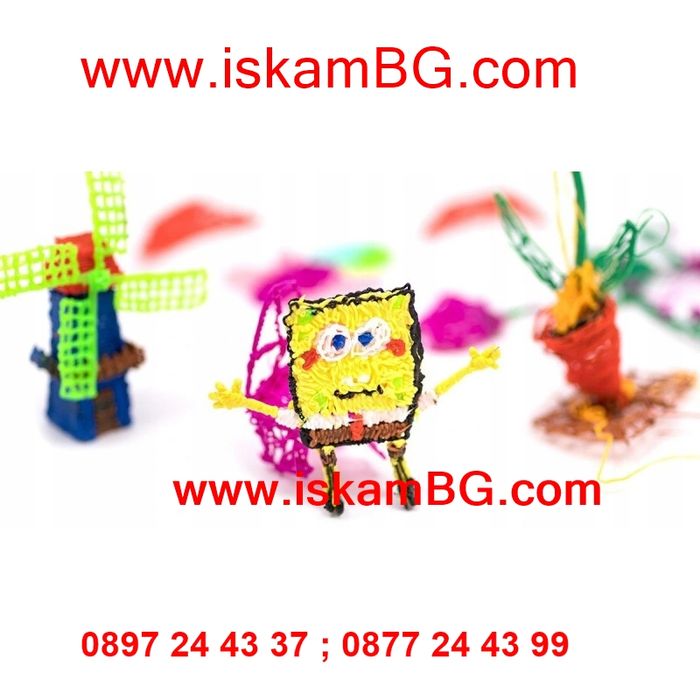 3D писалка за пространствено рисуване и моделиране 3д писалка химикал