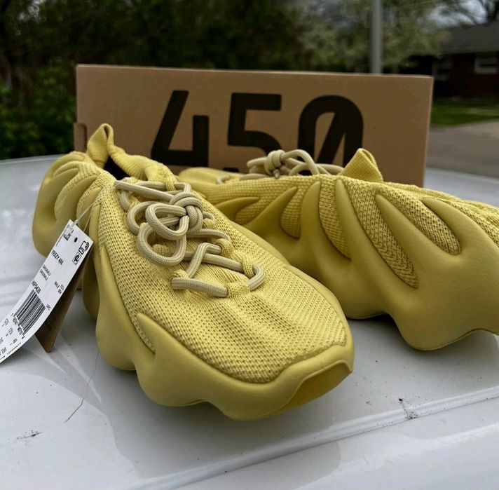 Оригинални Adidas Yeezy 450 Sulfur 42.7 номер