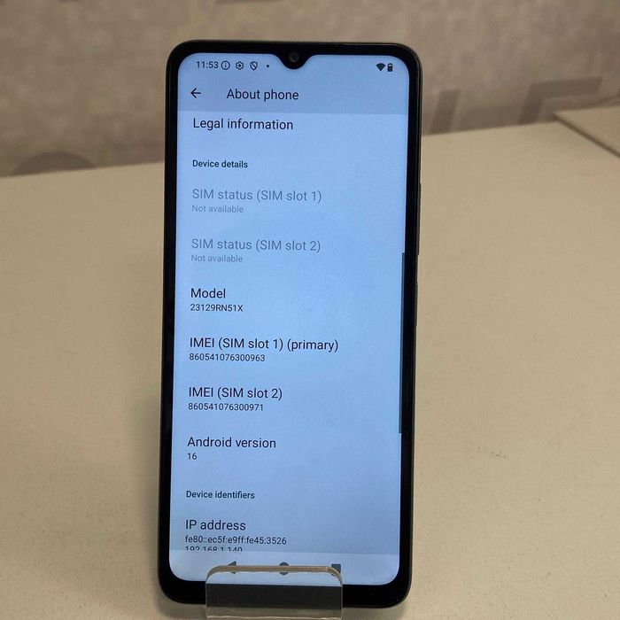 (AG13) Telefon Xiaomi Redmi A3 (b.49317) Garantie 2 ani!