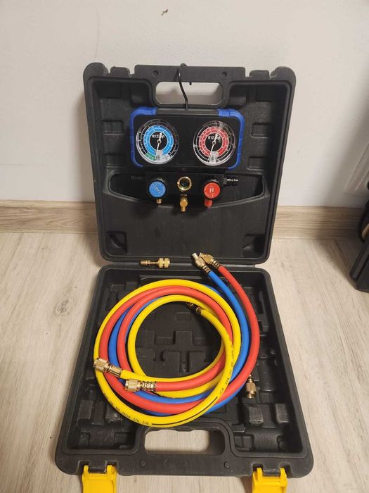Testare AC Aer Conditionat Manometre Verificare Incarcare Freon