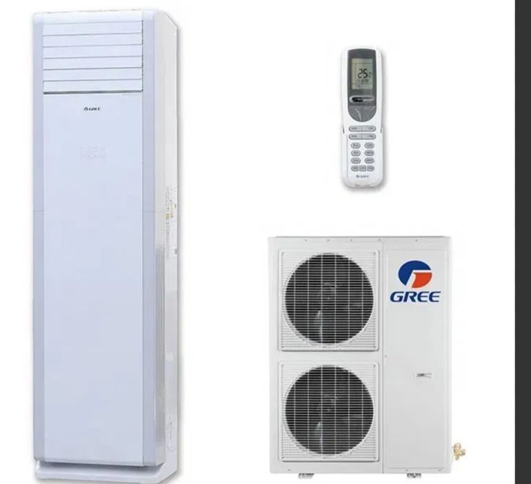 Трехфазный кондиционер колонна Gree 2 шт обмен