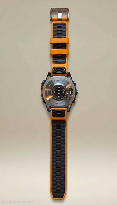 Garmin Fenix 8 - 47mm AMOLED, Sapphire / Titanium, с допълнителни каишки