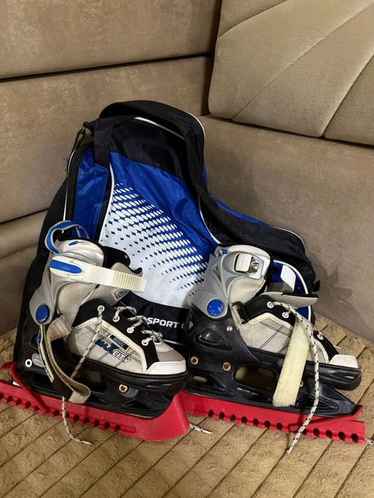 Продам коньки для мальчика!