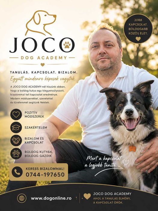 DRESAJ CANIN PROFESIONIST | septembrie educatie & reabilitare| JOCO DOG ACADEMY