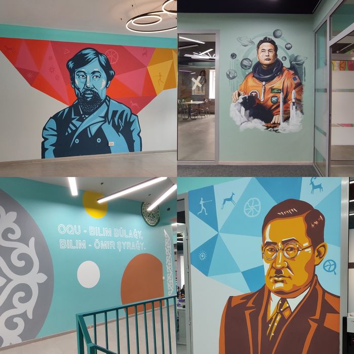 Художник,роспись стен ,покраска стен,маляр