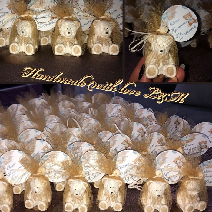 Керамични и восъчни отливки- Подарък за гости на погача, кръщене и др