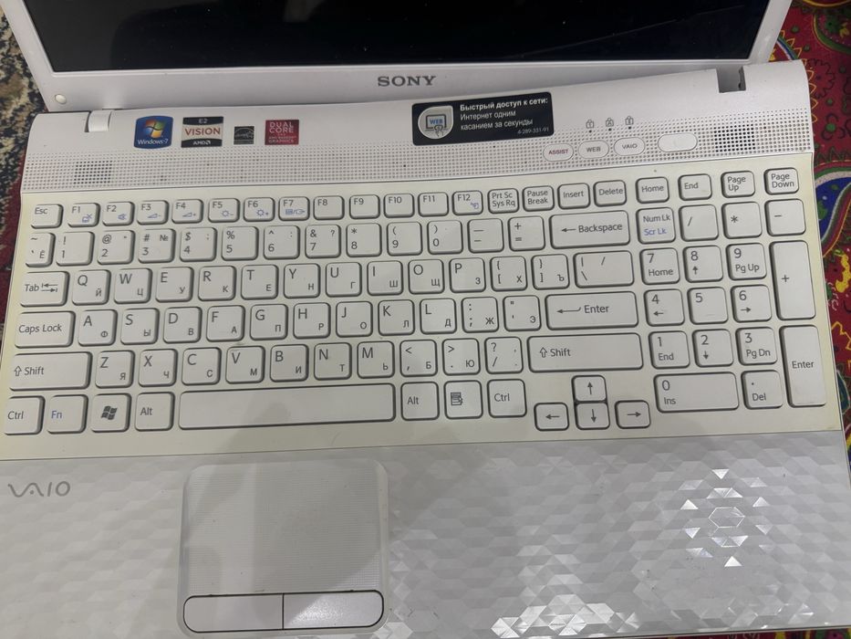 Ноутбук sony VAIO VPCEL3S1R