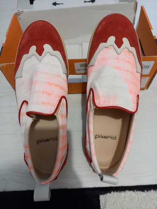 Дамски обувки от естествена кожа