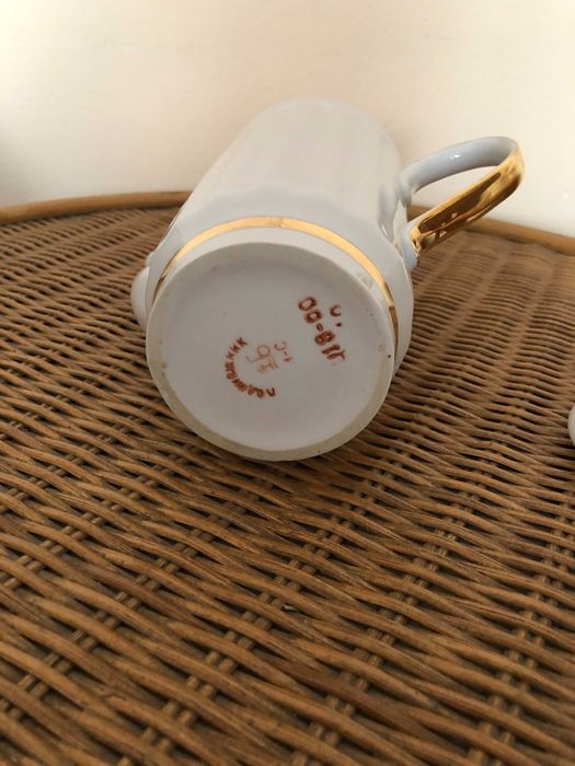 Кофейник Сервиз Подснежник. СССР