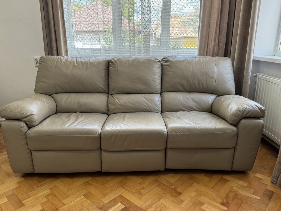 Canapea recliner plus două fotolii