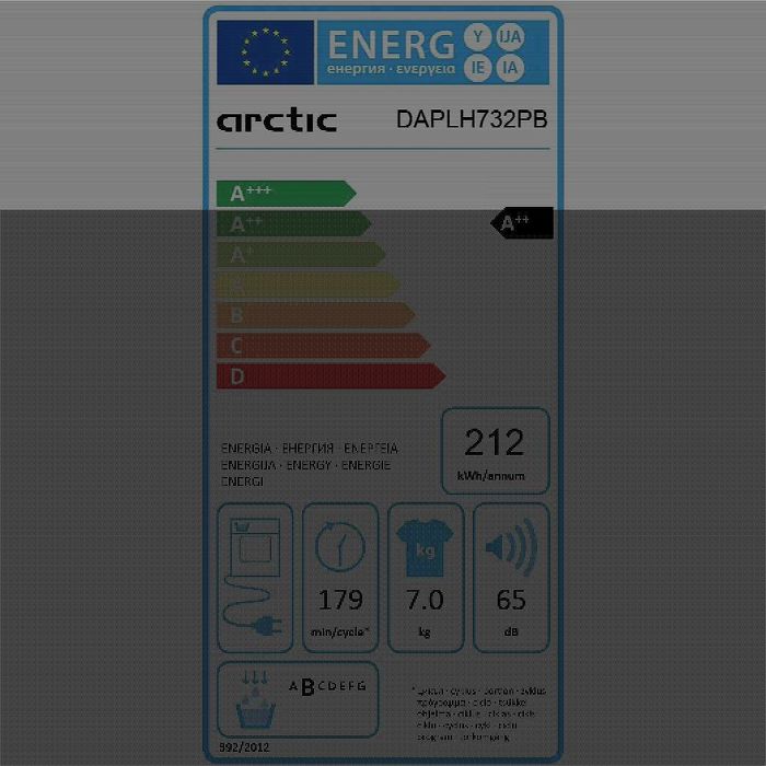 Нова сушилня с термопомпа Arctic/Beko DAPLH732PB 7 кг