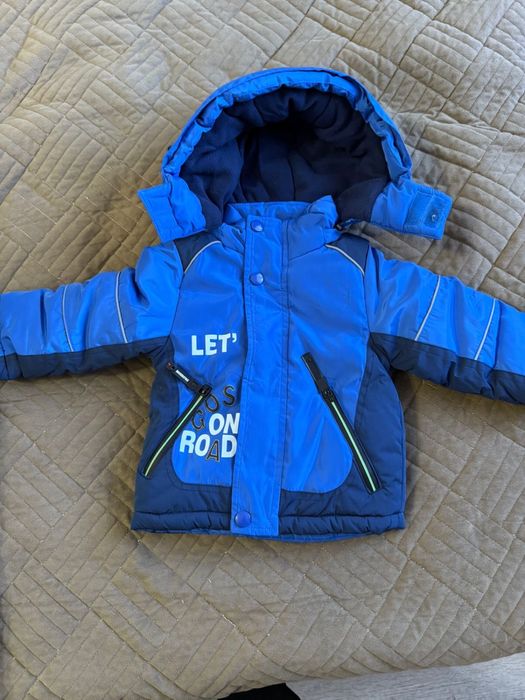 Зимний детский комбинезон на мальчика