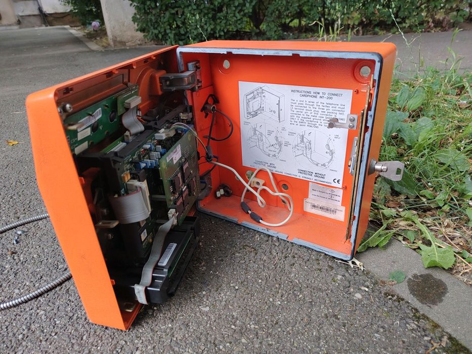 Telefon public cartela Romtelecom