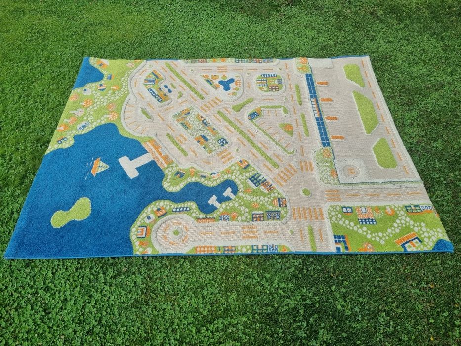 Covor copii 3D IVI City marimea 134 × 180