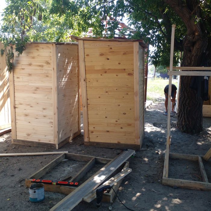 Будки бисетки туалеты