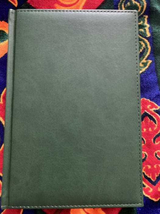 Ежедневник зеленый