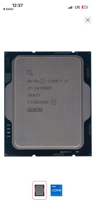 Продам процессор Intel Core i7 14700KF