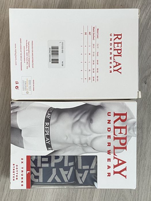 Boxeri Replay Marimea L set 2 bucati