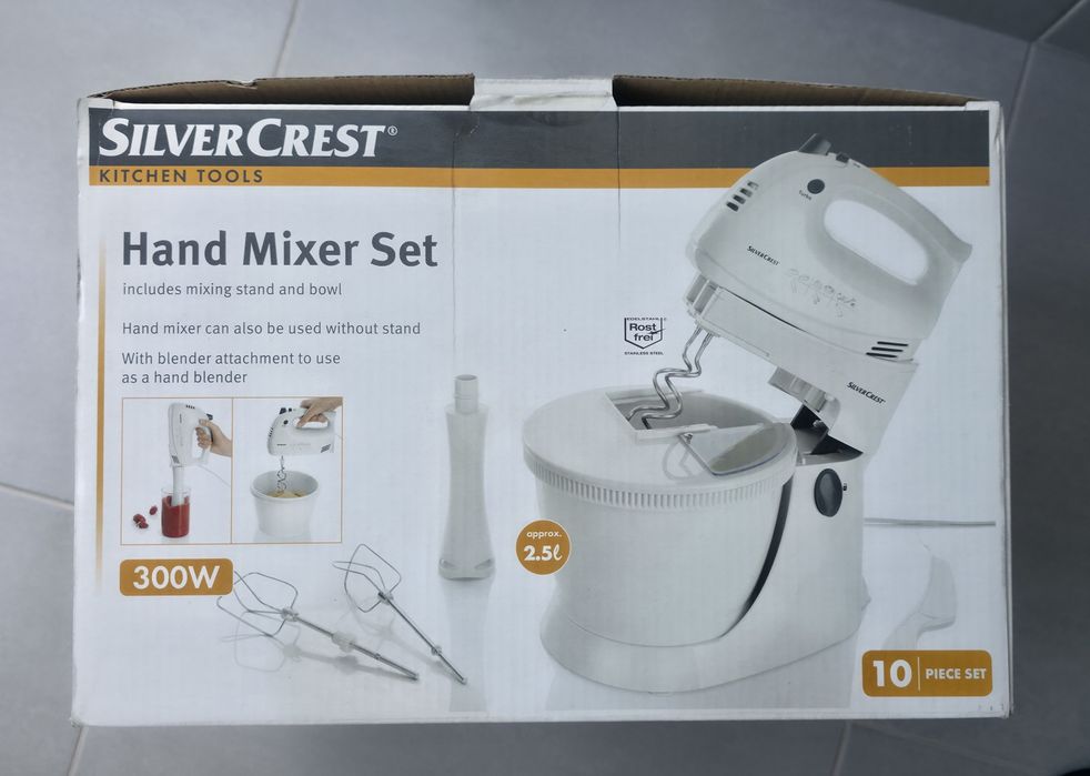 Mixer Silvercrest cu bol ca nou