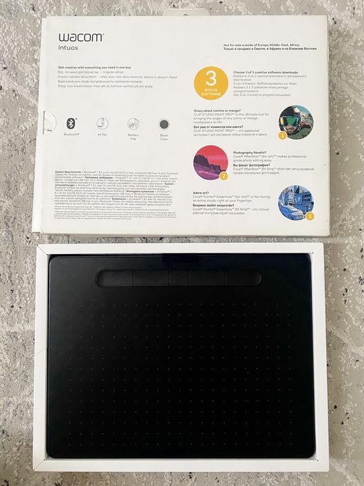 графический планшет wacom intuos m