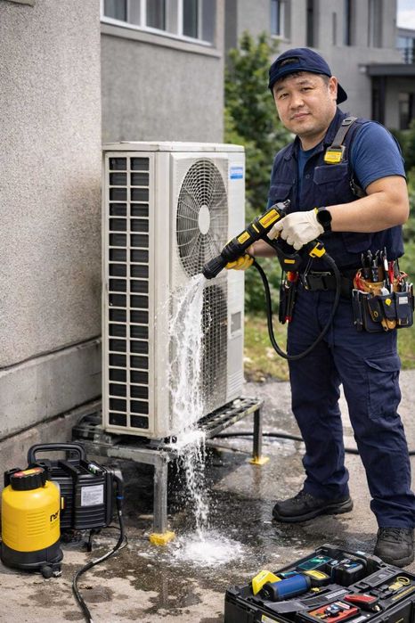 Установка кондиционера