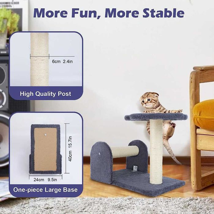 Stalp de zgariat pentru pisici