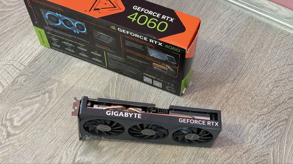 Gigabyte GeForce RTX 4060 EAGLE OC, 8GB GDDR6, 128bit in garantie