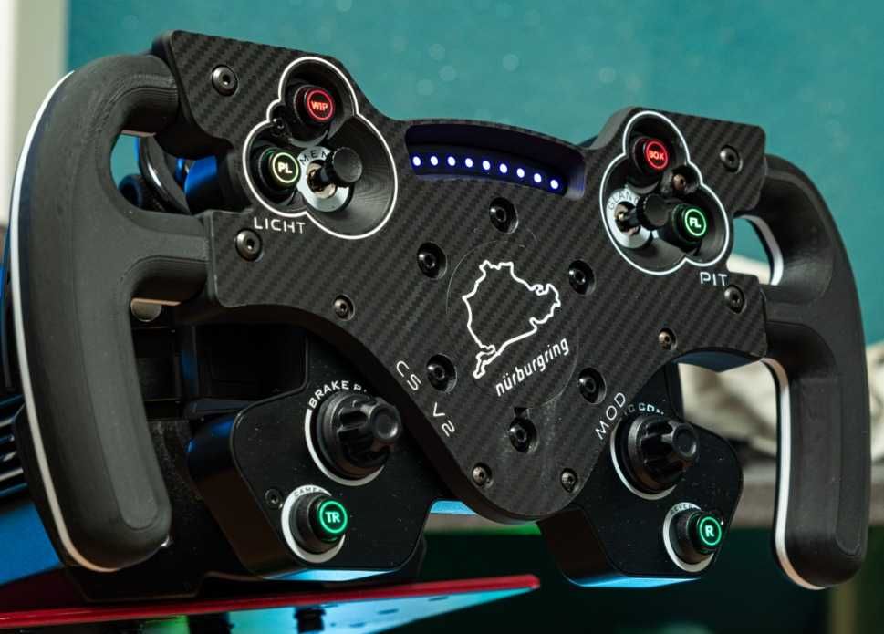 Volan F1 pentru LogitechG29,G290,G923 Thrustmaster T300/Moza R3/R5