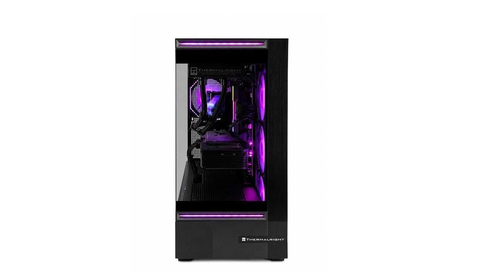 Геймърски компютър! Ryzen 7 9800X3D / 32 GB RAM / RX 9070XT / NVMe 1TB / Чисто Нов!  Гаранция!