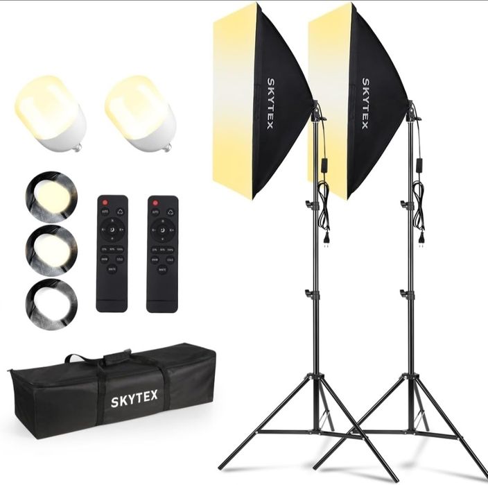 Professional fotostudiya uchun sozlanadigan chiroqlar