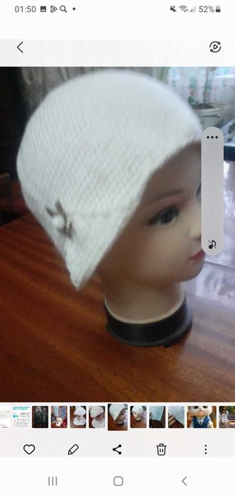 Продам вязаные головные уборы