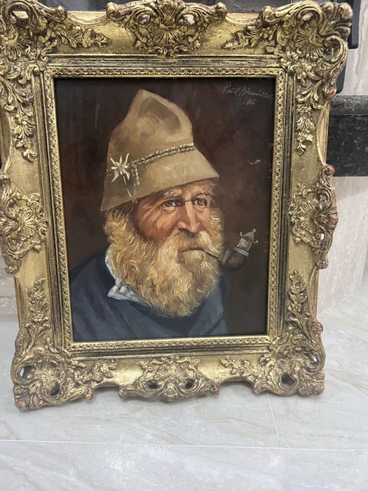 Портрет с маслени бои